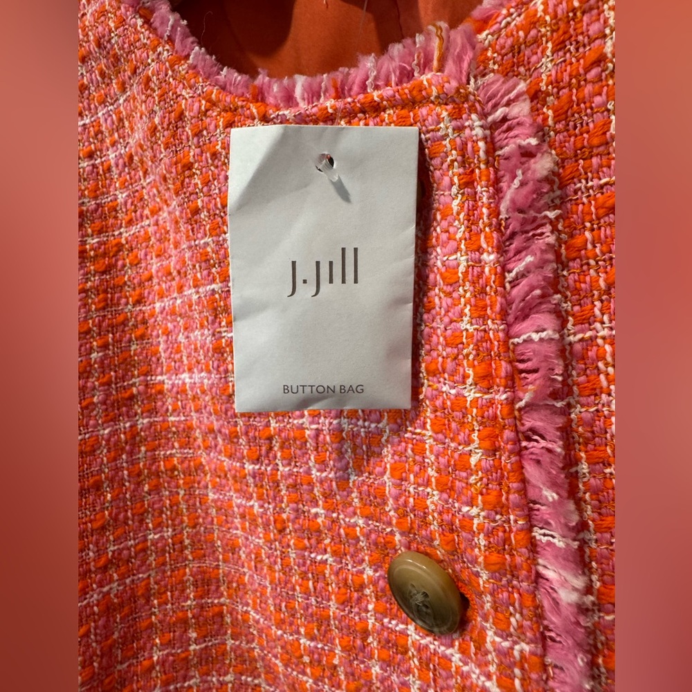 J. Jill Dahlia Tweed Jacket Size SP - Picture 8 of 14